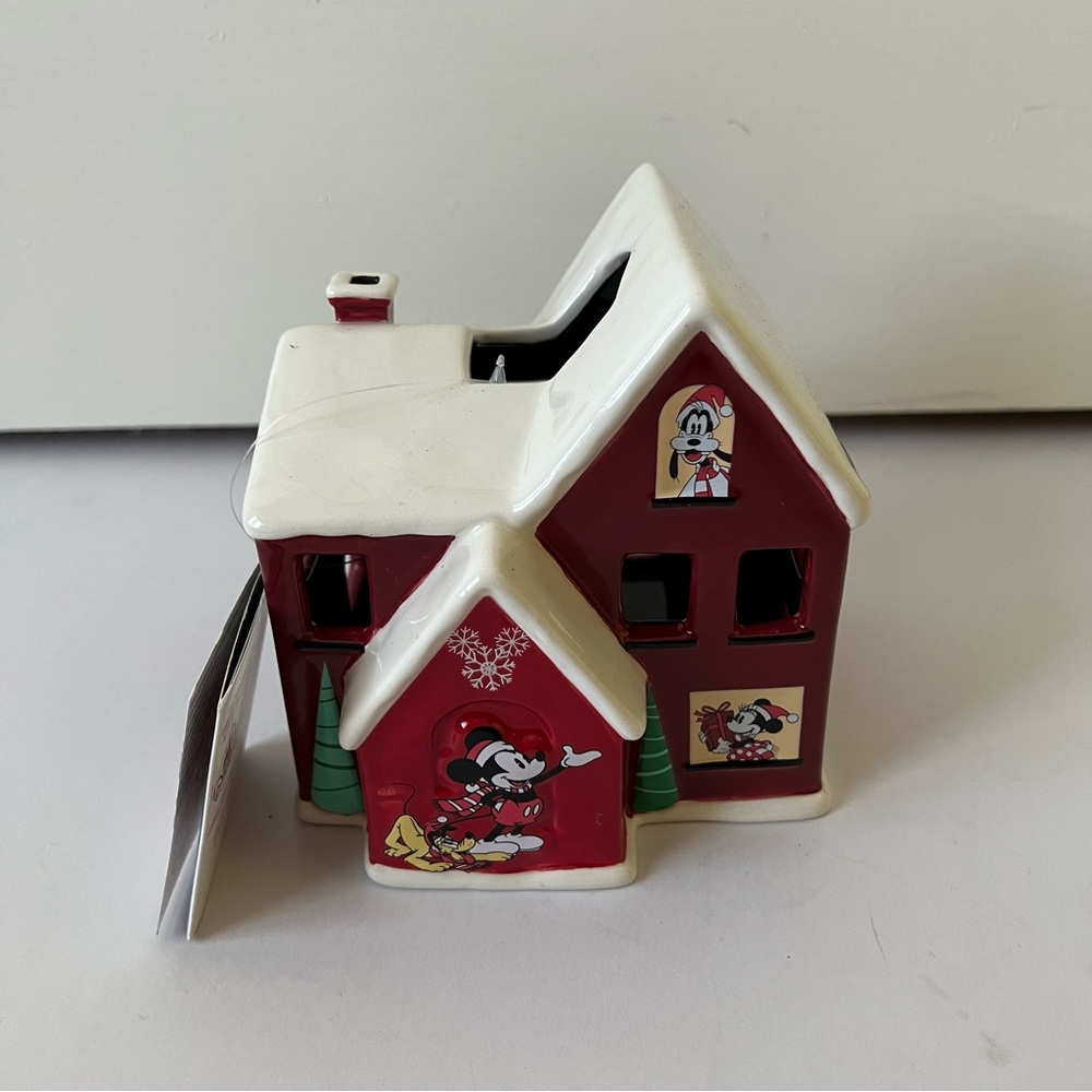 Disney Mickey Mouse Christmas Candle Holder